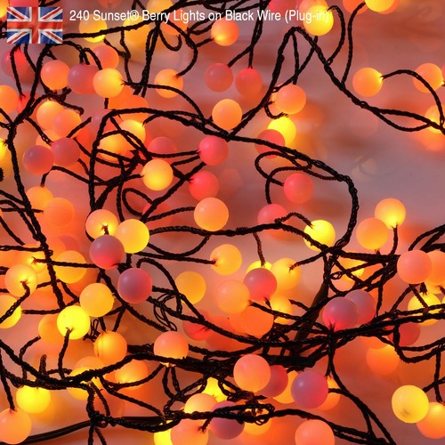 Premium LED Cluster Lights, Sunset & Warm White Fairy Lights for Christmas - Picture 45 of 95