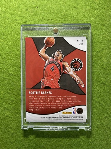 Scottie Barnes FIREWORKS PRIZM ROOKIE CARD ASIA SP 2021 Revolution MAKE AN OFFER - Picture 2 of 24