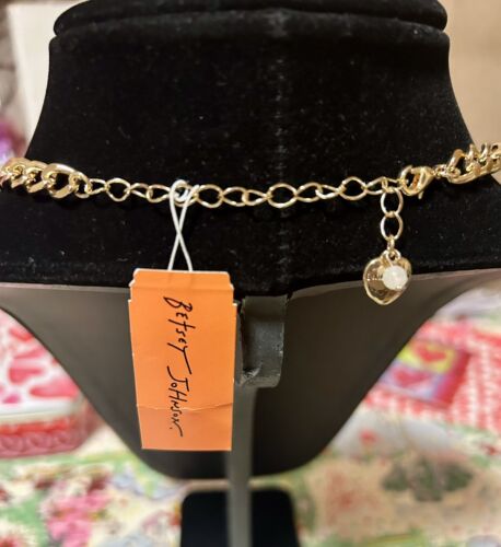 Betsey Johnson Pumpkin Necklace Pendant Jack O Lantern Halloween Party NWT - Picture 4 of 4
