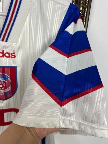 Crystal Palace Away football shirt 1996 Soccer #4 Southgate Adidas Jersey Sz XL - Picture 7 of 16