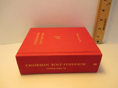 CHAIRMAN ROLF FEHLBAUM by Tibor Kalman 【公式通販】