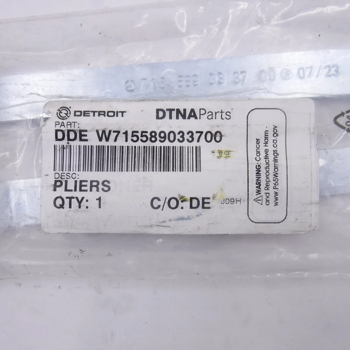 Detroit Diesel DDE W715589033700 Pliers Transmission Tool | eBay 
