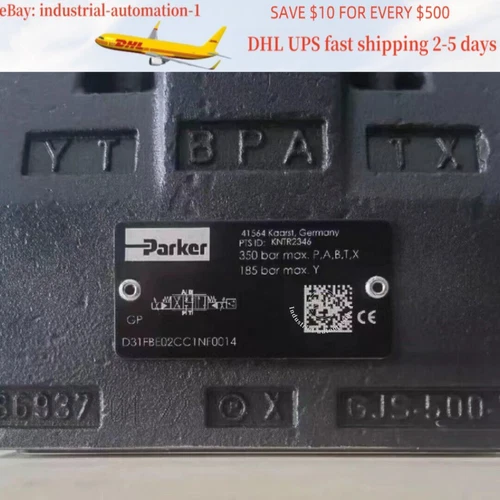 PARKER D31FBE02CC1NF00 Proportional Valve 1PCS