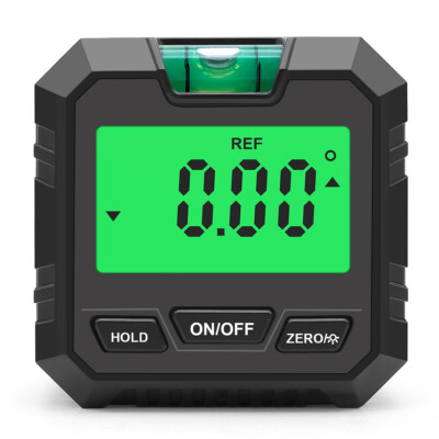 360° Magnetic Digital Protractor Angle Finder Gauge Inclinometer Level Meter ·