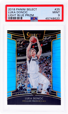 NBA カード Select Luka Doncic RC PSA9 Amazon.com: Powers Collectibles Luka Doncic 2018 Panini