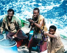 BARKHAD ABDI SIGNED 8X10 PHOTO AUTHENTIC AUTOGRAPH CAPTAIN PHILLIPS PIRATE COA E