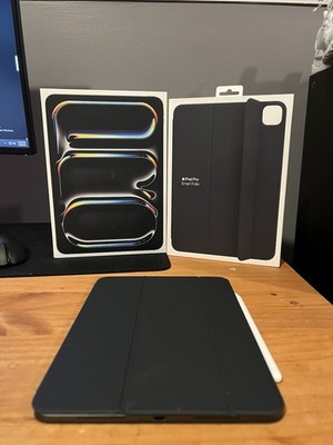 Apple iPad Pro 11-inch (M4) Wi-Fi 256GB Space Black Bundle NON