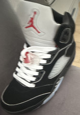 Jordan Air Jordan 5 Men s Black High Top Lace...