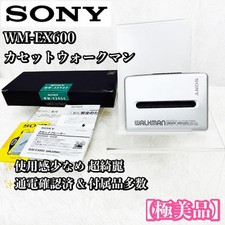 SONY WM-EX600 Walkman Cassette Player Portable Stereo Japan Very Clean