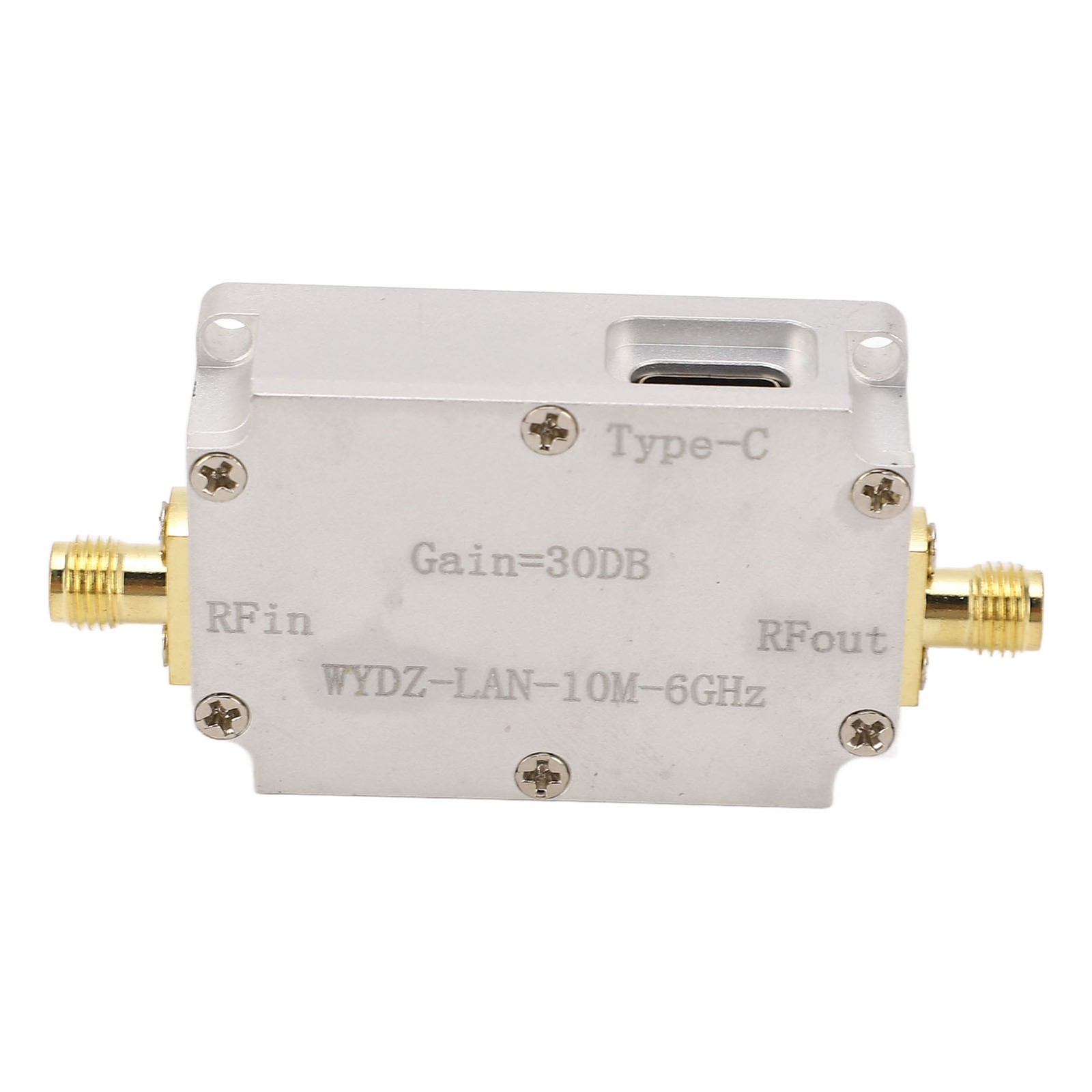 RF WideBand Amplifier Low Noise Amplifier LNA 10M‑6Ghz High Gain SMA Female