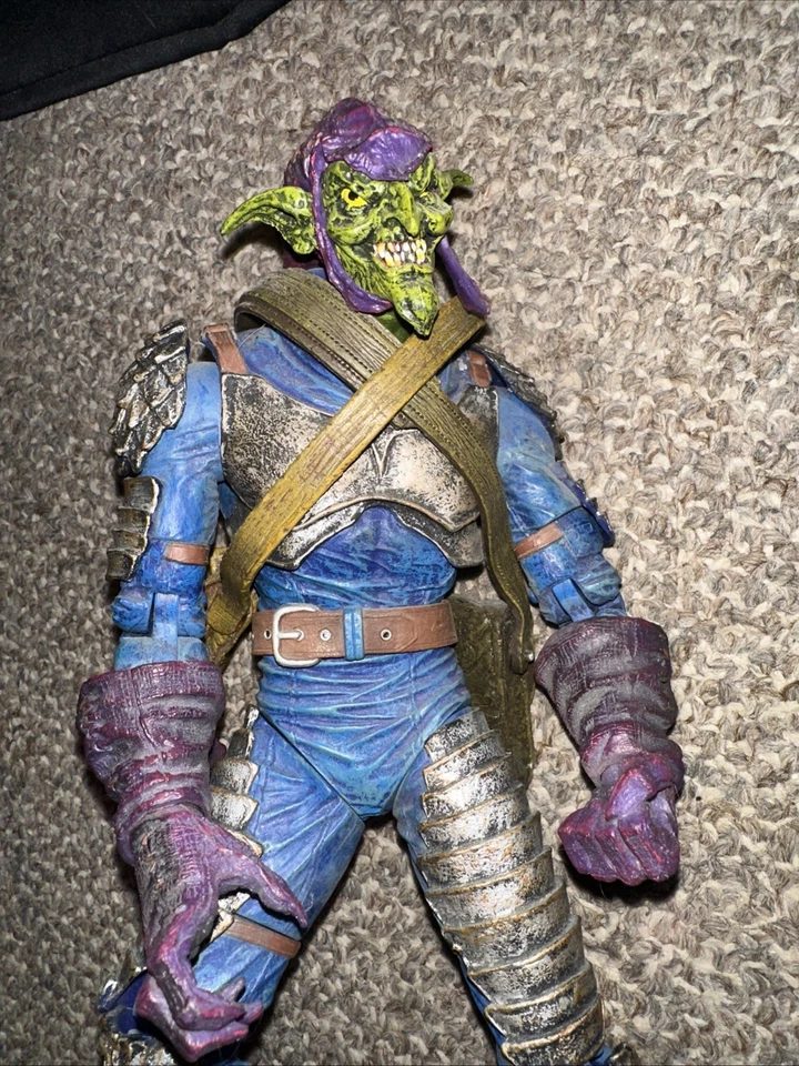 ToyBiz 漫威蜘蛛侠和绿妖精 12 英寸 2005 年可动人偶 — 第 3/4 张图片