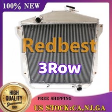 3row Radiator For 43-48chevy Fleetline Fleetmaster Sedan Stylemaster 18.5x19.6
