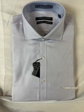 Forsyth Of Canada Dress Shirt Mens Non Iron Tailor Fit 16 1/2 Button Shirt NWT