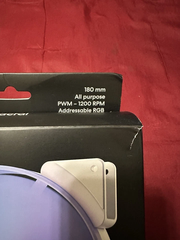 Fractal Design Prisma AL-18 PWM 180 mm Addressable RGB LED LLS Bearing Computer - Image 3 of 4