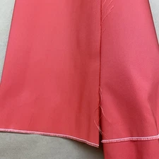 100% SILK FAILLE FABRIC , orange /azalea color, 54.5” W, sold by yard