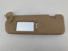 2011-2015 Hyundai Sonata Passenger Sun Visor Mirror Right Sunvisor Beige T0L5L