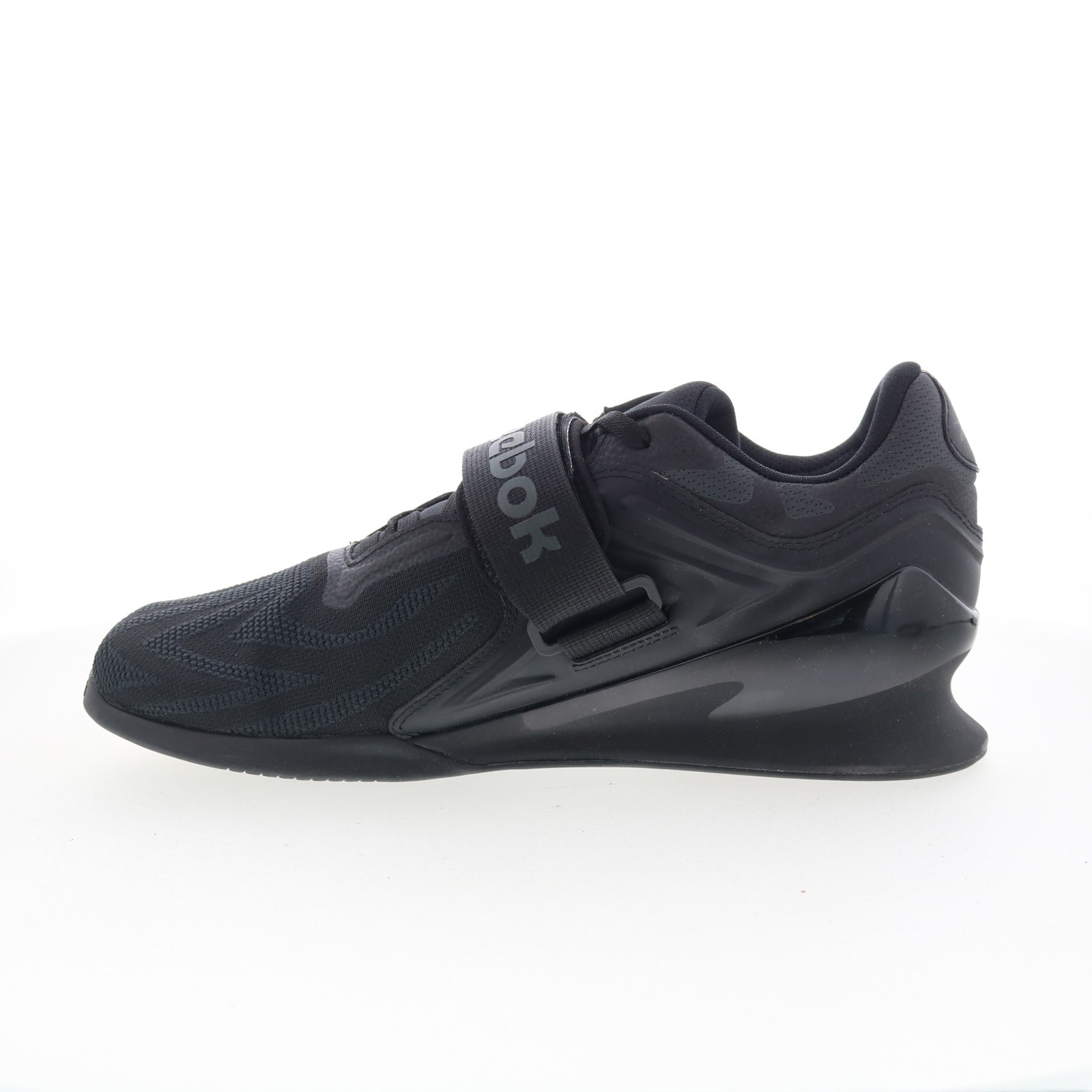 Reebok Legacy Lifter IV Mens Black Mesh Athletic Weightlifting Shoes image 5