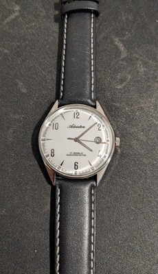 Adriatica 17 Jewels shockprotected ETA 2804-2 Handaufzugsuhr hand winding watch