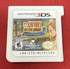 LAYTON'S MYSTERY JOURNEY: KATRIELLE MILLIONAIRES (NINTENDO 3DS, 2017) FREE S&H!