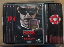 I SEGRETI DEL GRANDE POKER 15 DVD + 15 LIBRETTI COFANETTO CONSEGNA 24/48H BRT