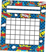 Superhero Incentive Charts Pack (TCR5646)