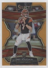 2019 Panini Select Concourse Orange Prizm 24/49 Jake Dolegala #5 0wp8