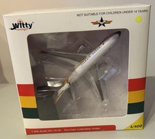Witty Wings Ghana Airways McDonnell Douglas DC-10-30 9G-ANA 1:400 Scale Model
