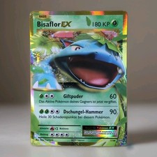 Bisaflor EX Pokemon Karte Deutsch 1/108 Evolutions