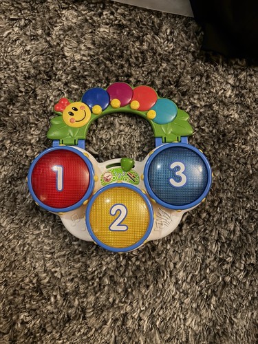 Fisher-Price Musical Drum Toy with Lights & Numbers 1 2 3 – Baby Toddler Learnin - Bild 2 von 2