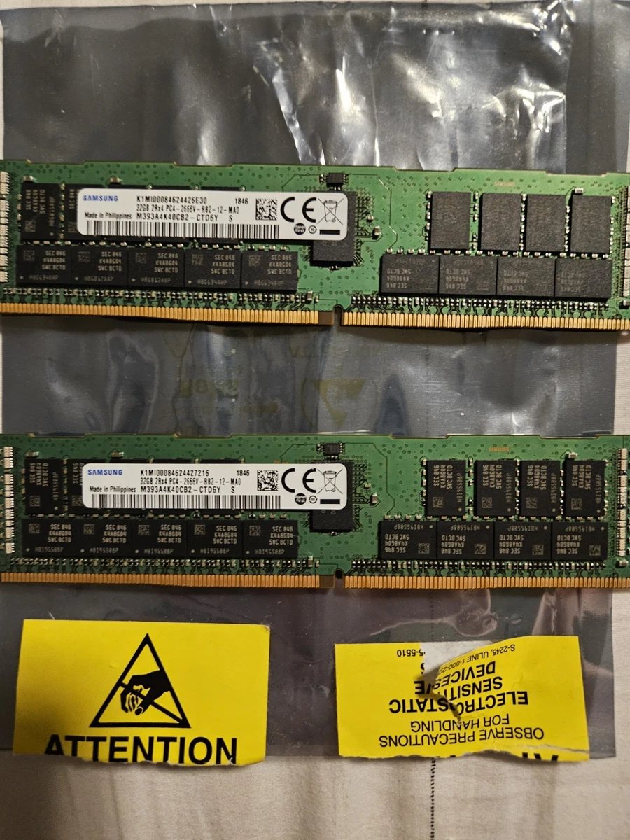 Samsung DDR4 SDRAM 32 GB Total Capacity Memory (RAM) for sale - eBay