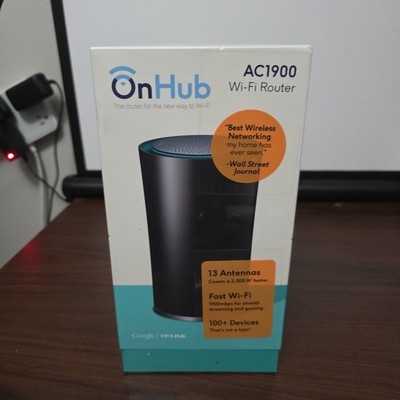 Google WiFi Router By TP-Link OnHub AC1900 TGR1900-Brand New Sealed