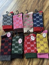 8 pairs Christmas  New Year GIFTs Womens Crew Socks