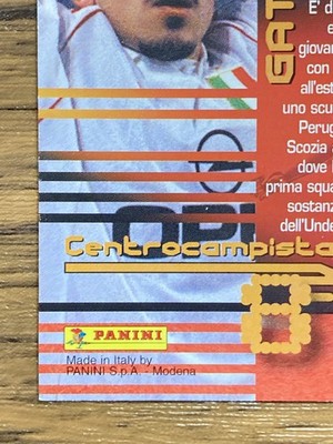 Panini Card Calcio 1999-2000 Serie A No. 47 Gennaro Gattuso AC