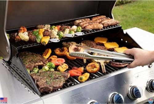Cuisinart CGS-1200 Premium 3-Piece Magnetic Grill Tool Set - Essential BBQ Tools - Picture 5 of 6