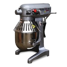 3 Speed 20Qt Commercial Dough Food Mixer Gear Driven Pizza Bakery 750W NEW