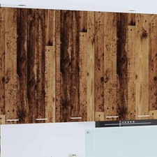 Armoire suspendue avec stockage Bois d'ingénierie Rangement de cuisine vidaXL vi