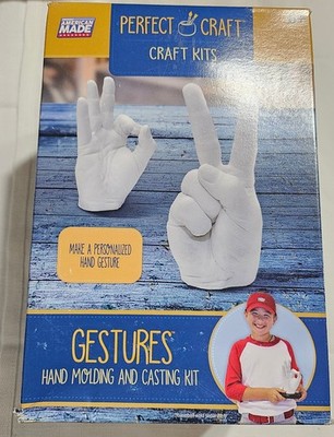Perfect Craft Gestures Hand Molding & Casting Kit DIY New In Box