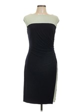 Chaps Women Black Cocktail Dress L