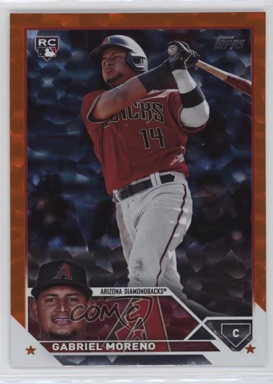 2023 Topps Update Orange Foil /299 Gabriel Moreno #US161 04cw