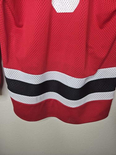 Vintage Lakeville Panthers Hockey Jersey Mens L Red Minnesota Hockey High School - Picture 17 of 24
