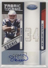 2011 Certified Die-Cut Jersey Number Signatures 44/50 Shane Vereen #31 Auto 0af