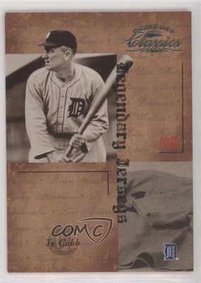 2004 Donruss Classics Legendary Jerseys 425/500 Ty Cobb #LJ-43 HOF sh7