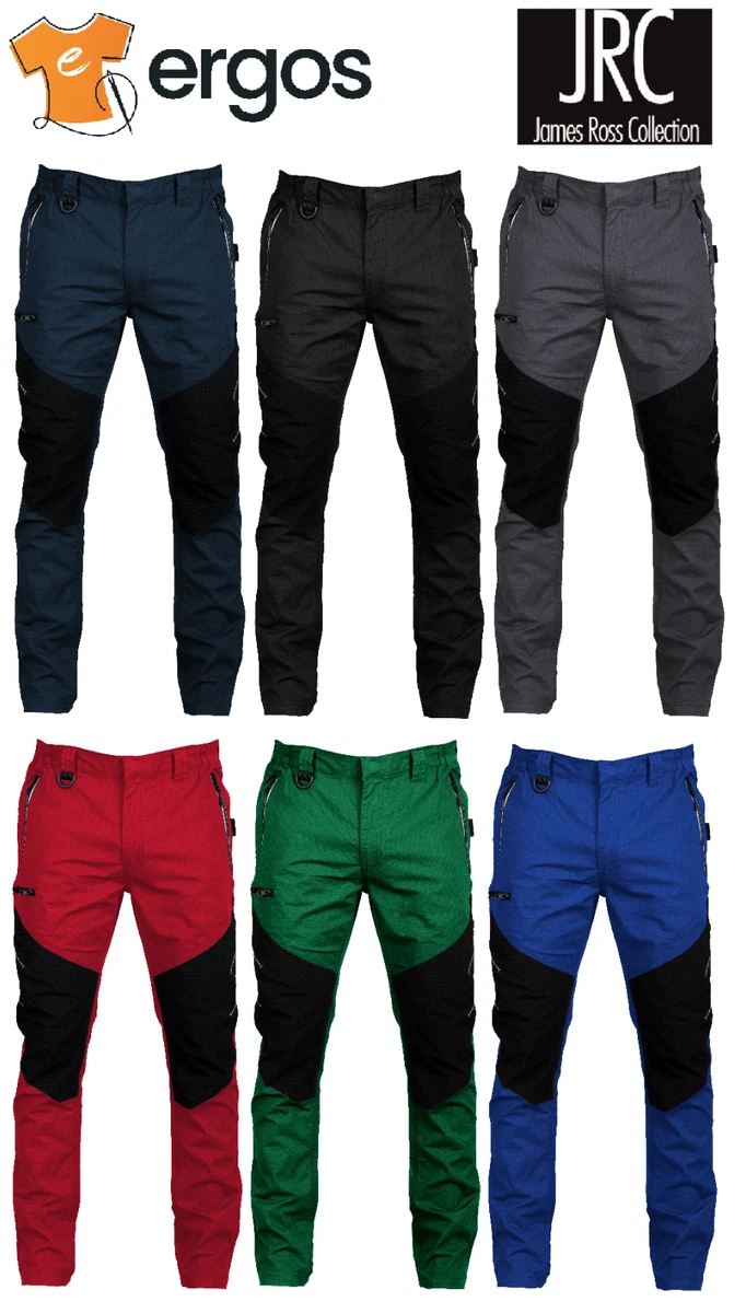 Pantaloni Da Trekking Uomo Elasticizzati E Idrorepellenti - Fodera In Pile, Con 3 Tasche Con Cerniera, Per Jogging E Outdoor