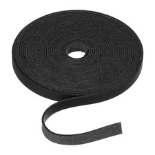 Flat Leather Cord 197 Inch 8mm, for Jewelry Making -5m/Black