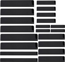 20Pcs Universal Knife Edge Guards Set, Non-Bpa Knife Sheath, Waterproof Abrasion