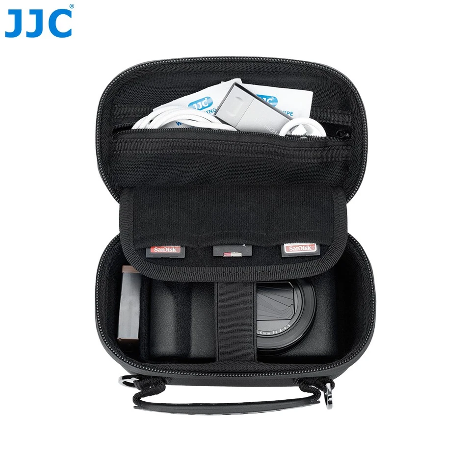 JJC Hard Shell Camera Case Bag for Canon PowerShot V1 V10 G7 X Mark III II G5 X - Image 4 of 4