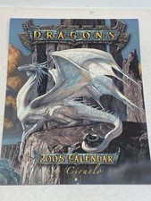 Dragons 2005 Calendar by Ciruelo Cabral Fantasy Artwork Posters Tide Mark 13x10+
