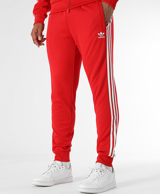 NEW MEN'S ADIDAS ORIGINALS SUPERSTAR CUFFED TRACK PANTS ~ SIZE SMALL #IM4543