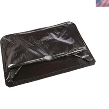 Garden-Ready Black Hopper Bag for 42" Tow Lawn Sweeper - Effortless Maintenance