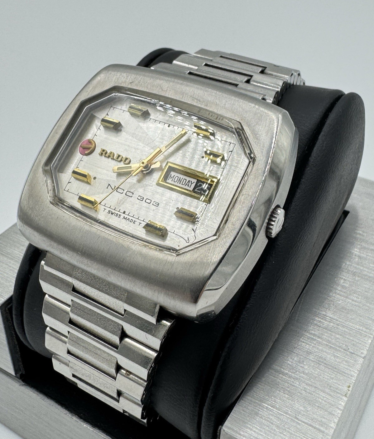 ❗️VINTAGE ⌚️JUST LIQUIDATION💥MUST NCC RADO 💥STORE GO❗️ 303 WATCH MENS SERVICED - vintagewatches.pk